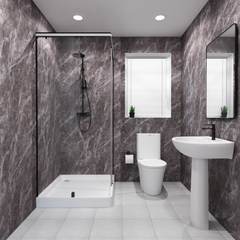 Premium Pietra Marble Gloss Shower Wall Panel – 1M x 2.4M Premium Pietra Marble Gloss Shower Wall Panel – 1M x 2.4M