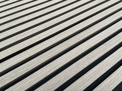 Acoustic Slat Wall Panel - Grey Oak Acoustic Slat Wall Panel - Grey Oak