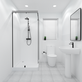 Premium White Gloss Shower Wall Panel – 1M x 2.4M