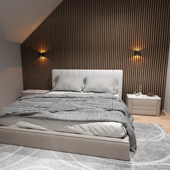 Acoustic Slat Wall Panel - Walnut Acoustic Slat Wall Panel - Walnut