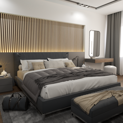 Acoustic Slat Panel - Natural Oak Acoustic Slat Panel - Natural Oak