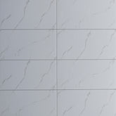 Premium Carrara White Marble Matt Shower Wall Panel – 2.6M x 600MM