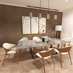 Acoustic Slat Wall Panel - Walnut Acoustic Slat Wall Panel - Walnut