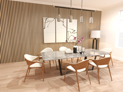 Acoustic Slat Panel - Natural Oak Acoustic Slat Panel - Natural Oak
