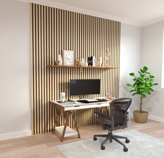 Acoustic Slat Panel - Natural Oak Acoustic Slat Panel - Natural Oak
