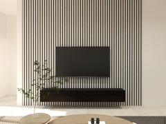 Acoustic Slat Wall Panel - Grey Oak Acoustic Slat Wall Panel - Grey Oak