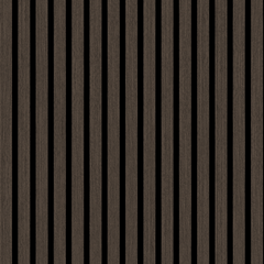 Acoustic Slat Panel - Smoked Walnut