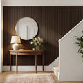 Acoustic Slat Panel - Smoked Walnut