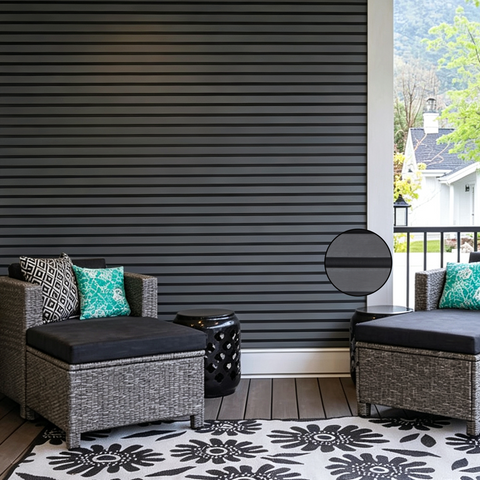 External Composite Wall Cladding Panel – Dark Grey – 290cm