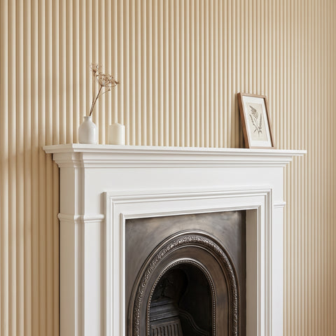 Paintable Ribbed Slatted MDF Wall Panel 2.4m x 0.6m