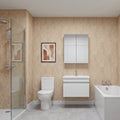 4 Pack | 8mm Beige Concrete Matt Wall & Ceiling Panel 2.6M