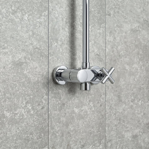 4 Pack | 8mm Grey Concrete Matt Wall Panel 2.6m