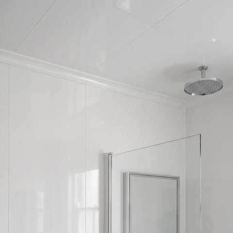 4 Pack | 8mm Gloss White Ceiling Panel 2.6M