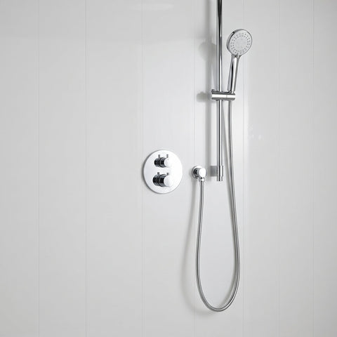 4 Pack | 8mm Gloss White Wall & Ceiling Panel 2.6M