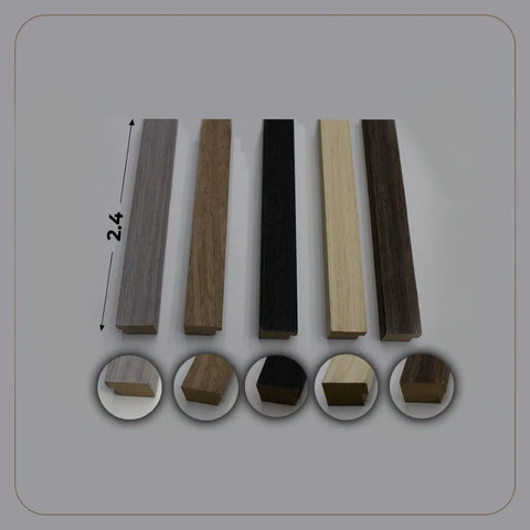 Acoustic Slat Panel End Trim - Panel World