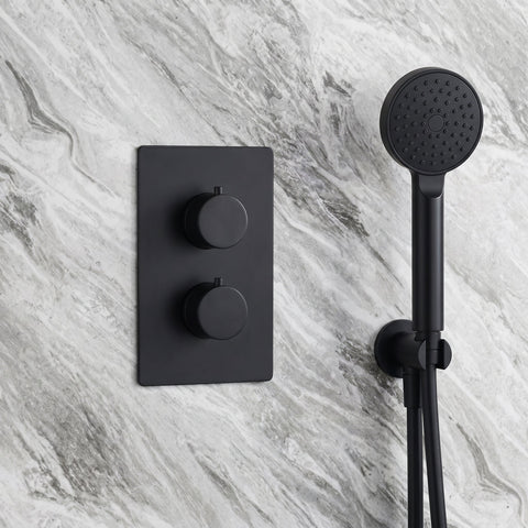 Premium Grey Stone Marble Gloss Shower Wall Panel - 1M x 2.4M