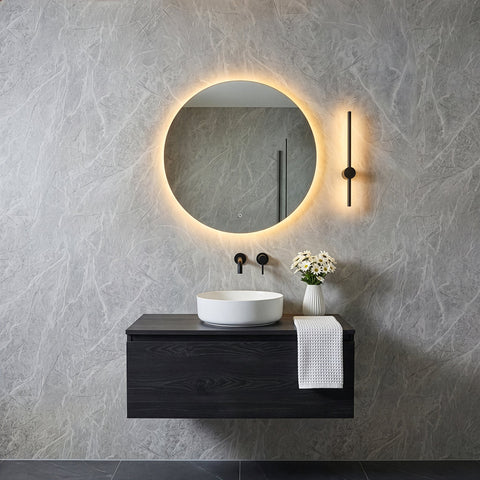 Premium Light Grey Marble Matt Shower Wall Panel – 1M x 2.4M