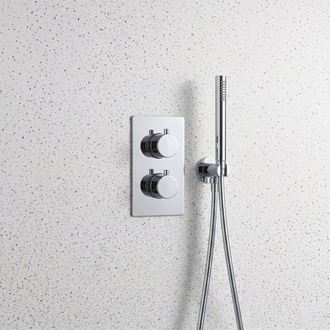 Premium White Sparkle Gloss Shower Wall Panel – 1M x 2.4M