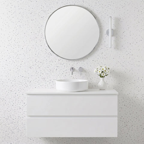 Premium White Sparkle Gloss Shower Wall Panel – 1M x 2.4M