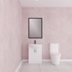 4 Pack | 8mm Beige Concrete Matt Wall & Ceiling Panel 2.6M