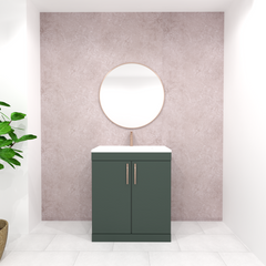 Premium Beige Concrete Matt Shower Wall Panel – 1M x 2.4M