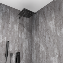 Premium Black Graphite Matt Shower Wall Panel – 1M x 2.4M