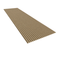 Paintable Ribbed Slatted MDF Wall Panel 2.4m x 0.6m