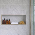 Premium Grey Marble Gloss Tile Shower Wall Panel – 2.6M x 600MM