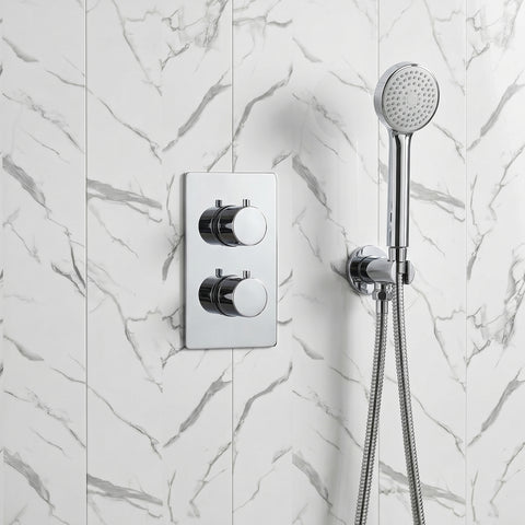 4 Pack | 8mm Carrara White Marble Gloss Wall & Ceiling Panel 2.6m
