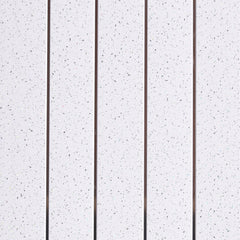 4 Pack | 8mm White Sparkle With Chrome  Ceiling Panel 2.6M