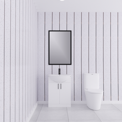 4 Pack | 8mm White Sparkle With Chrome Wall & Ceiling Panel 2.6M