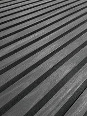 Acoustic Slat Wall Panel - Black Oak