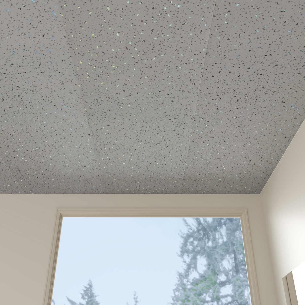 4 Pack | 8mm Grey Sparkle Ceiling Panel 2.6M