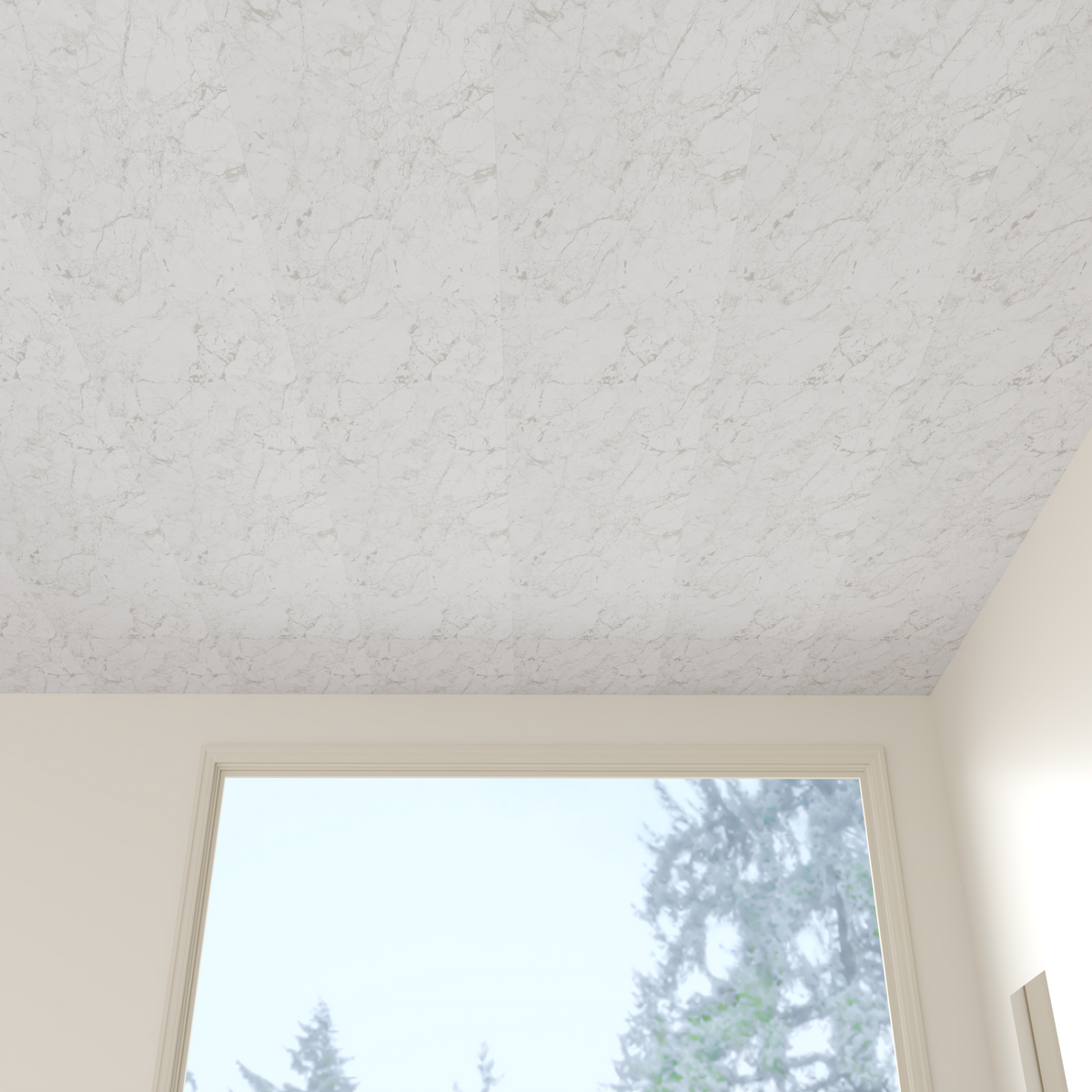 4 Pack | 8mm White Granite Gloss  Ceiling Panel 2.6M
